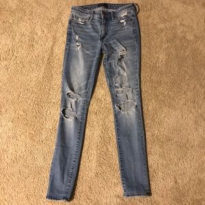 Abercrombie & Fitch Harper Skinny Jeans Size 24